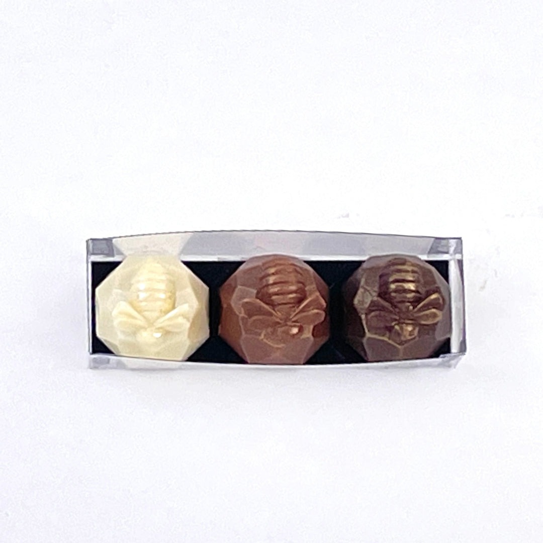 Chocolate Bees - Set of 3