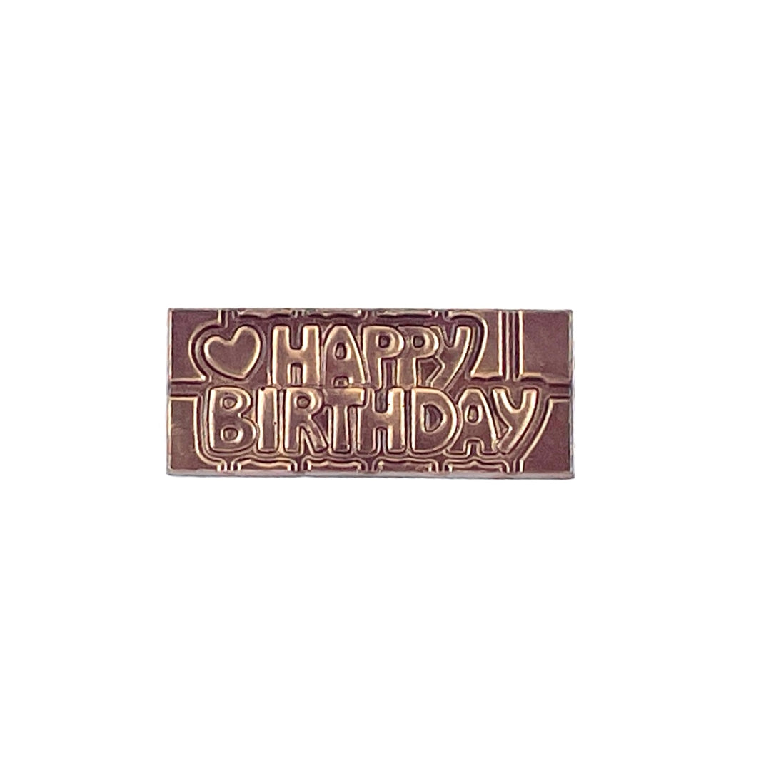 Chocolate Bar - Happy Birthday - Dark Chocolate