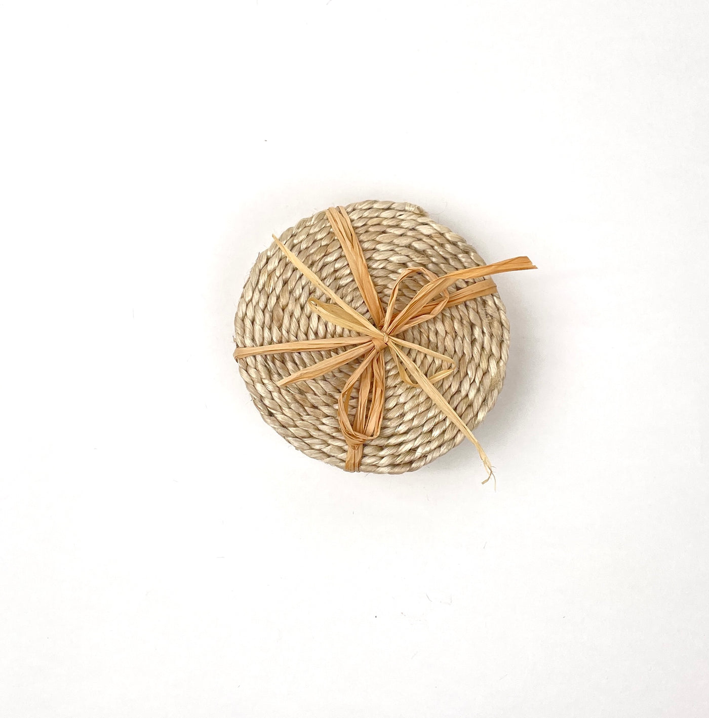 Jute Coasters - set of 4