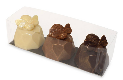 Chocolate Bees - Set of 3