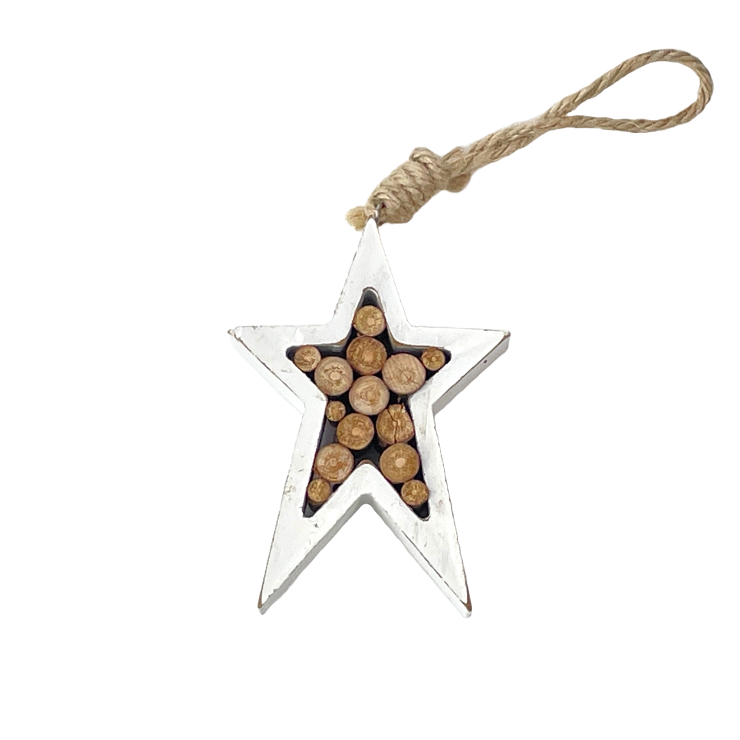 Christmas Decorations - Wooden Star