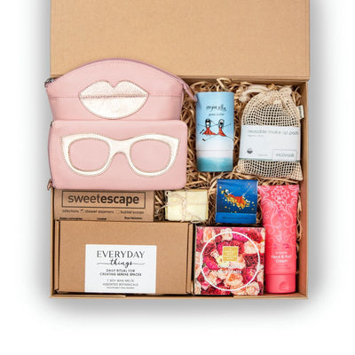 Deluxe Pink + Rose Gold Gift Box